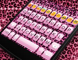 Emoji Keyboard-Pink Girl Screenshot 3