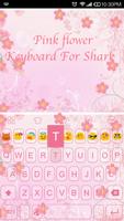 Emoji Keyboard-Pink Flower screenshot 1