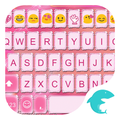 Pink Light Love Emoji Keyboard