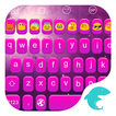 ”Emoji Keyboard-Purple Feelings