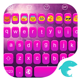 Emoji Keyboard-Purple Feelings أيقونة