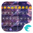 Purple Lightning Keyboard Gif APK