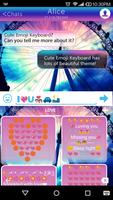 Rainbow Wheel Emoji Keyboard imagem de tela 3