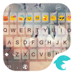 Emoji Keyboard-Rain Glass