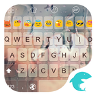 Emoji Keyboard-Rain Glass أيقونة