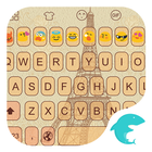 Emoji Keyboard-Retro Paris icône