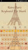 Emoji Keyboard-Retro Paris capture d'écran 1