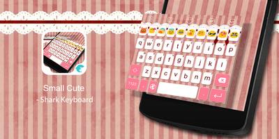 Emoji Keyboard-Small Cute الملصق