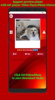 برنامه‌نما GIF | Video | Photo Downloader for Pinterest عکس از صفحه