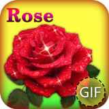 Rose gif icon