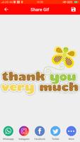 Thank you gif ภาพหน้าจอ 2