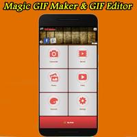 Magic GIF Maker & GIF Editor imagem de tela 1