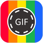 GIF maker, video to GIF, GIF editor simgesi