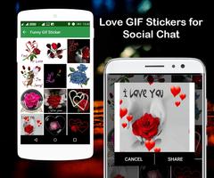 GIF Stickers for WhatsApp capture d'écran 1