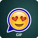 Gif Stickers for WhatsApp icône