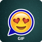 Gif Stickers for WhatsApp أيقونة