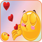 Kiss Me Love Emoji ikon