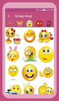 Smileys Emoji plakat