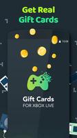 Gift Cards for Xbox Live पोस्टर