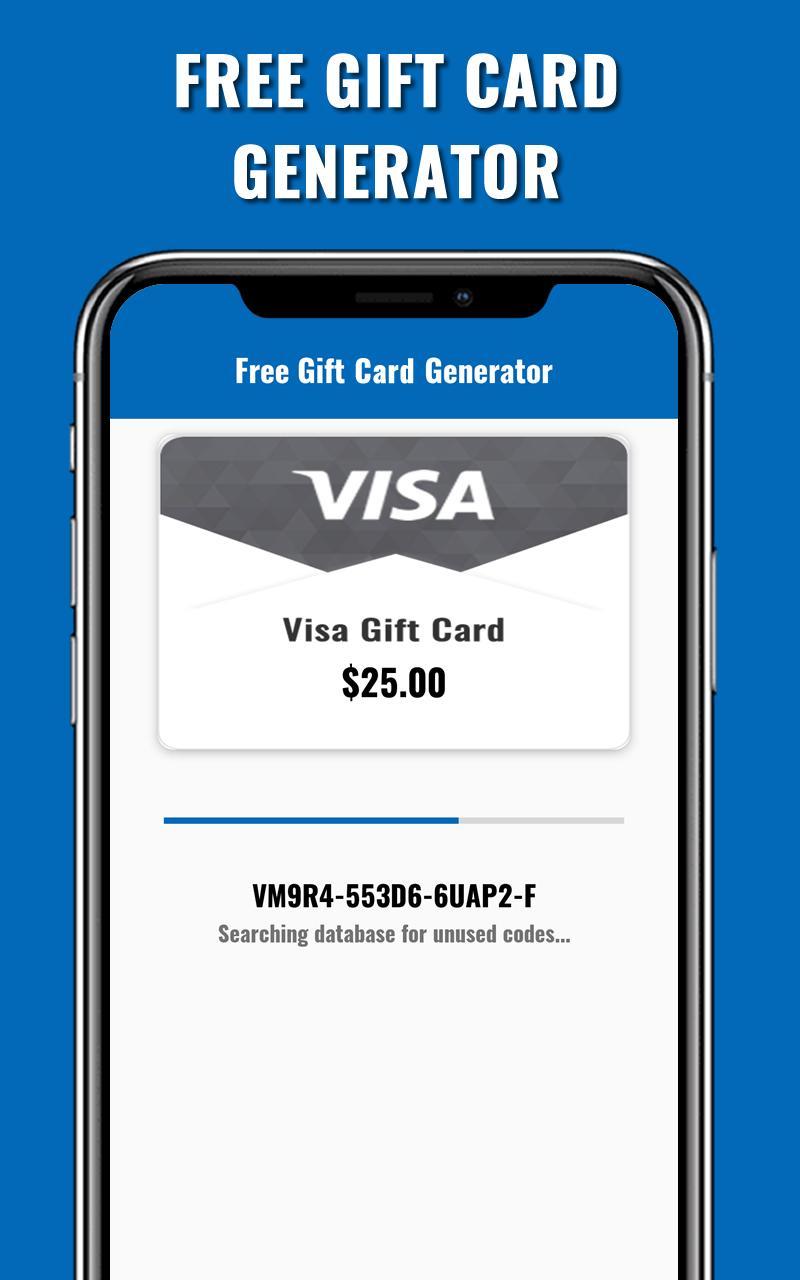 Free Gift Card Generator for Android APK Download