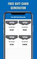 Free Gift Card Generator ảnh chụp màn hình 2