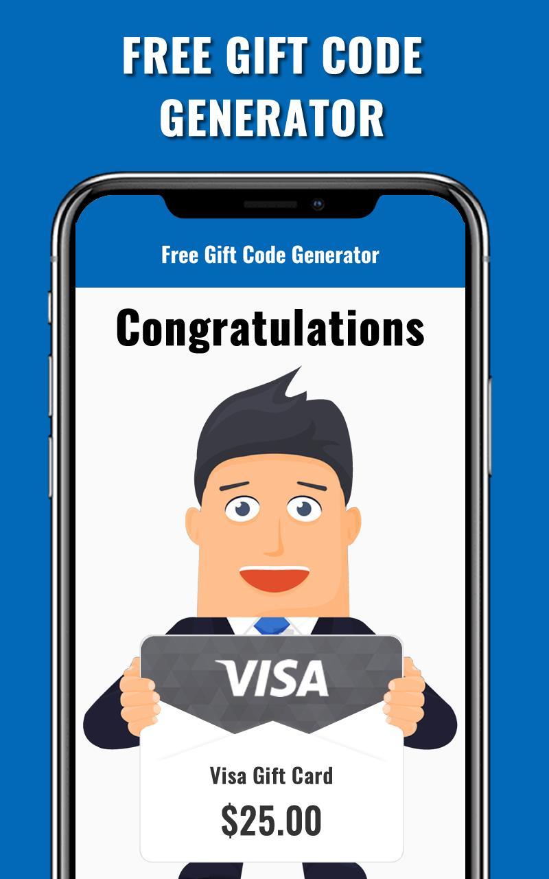 Free Gift Code Generator For Android Apk Download - roblox gift card code generator no survey no gift ideas