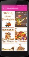 Gif Thanks Giving capture d'écran 2