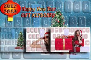 Gift Keyboard :Happy New Years capture d'écran 3