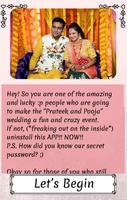 Prateek and Pooja Wedding โปสเตอร์