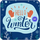Hello Winter Gif icône