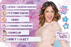 Violetta Digital Card - Danish poster