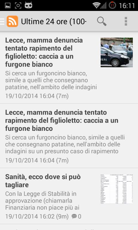 Ultime notizie italiane for android apk download for Ultime notizie parlamento italiano