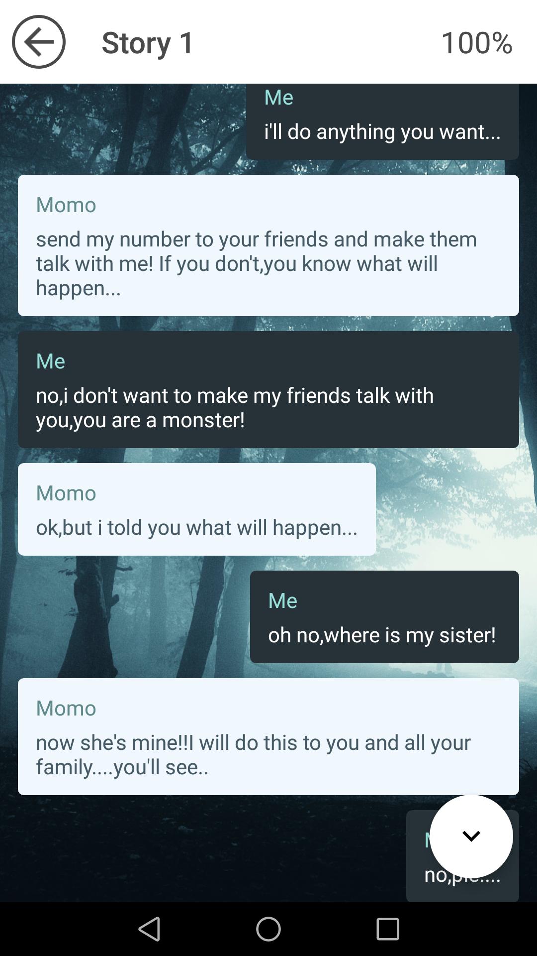 MOMO HORROR CHAT for Android - APK Download MOMO HORROR CHAT for Android - APK Download
