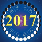 Лунный календарь 2017 icône
