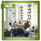Living Room Interior Design 2018 آئیکن