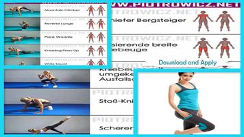 Women's Fitness Exercise syot layar 2