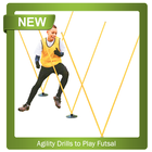 Agility Drills To Play Futsal 아이콘
