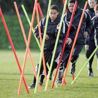 Exercices d'agilité pour jouer au futsal Affiche