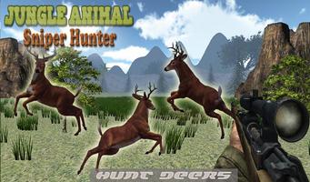 Jungle Animal:Sniper Hunting Affiche