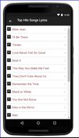 Paroles de chanson Michael Jackson Music capture d'écran 2