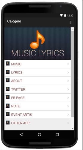 Calogero Music Lyrics For Android Apk Download F tous les soirs en secret. apkpure com