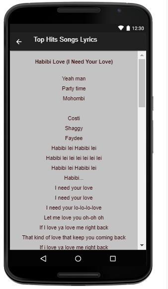 Faydee Music Lyrics APK for Android Download