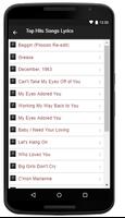 Frankie Valli Music Lyrics اسکرین شاٹ 2
