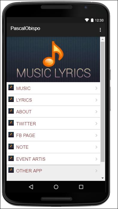 Pascal Obispo Music Lyrics APK for Android Download