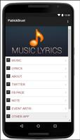 Poster Patrick Bruel Music Lyrics