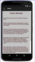 Paroles de chanson Victory Worship Music capture d'écran 1