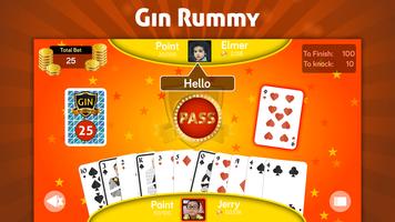 Gin Rummy Ekran Görüntüsü 1