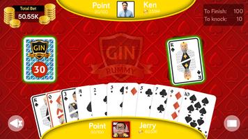 برنامه‌نما Gin Rummy عکس از صفحه