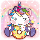 Cute Unicorn Shelly Kawaii Live wallpaper APK