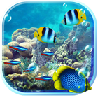 Underwater Fishes Live Wallpaper आइकन